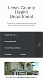 Mobile Screenshot of lewishealthwv.com